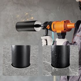 Core Drill Bit, 4.25' Wet/Dry Diamond Core Drill Bits For Brick And Block, Concrete Core Drill Bit With Pilot Bit Adapter And Saw Blade, 9.5' Drillin