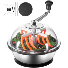 Bud Leaf Bowl Trimmer, 13 in Manual Bud Trimmer, with Sharp Stainless Steel Blades, Visual Cutting, Wet & Dry Hydroponic Cutting Machine